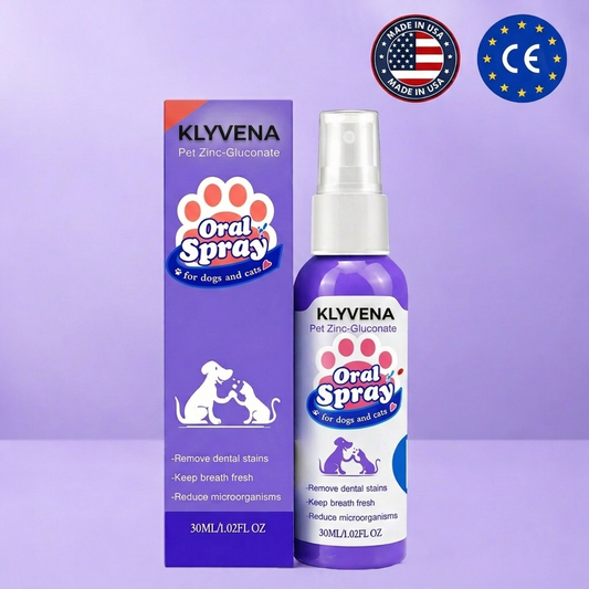 🦷 KLYVENA™ Pet Oral Spray | Fresher Breath, Zero Brushing