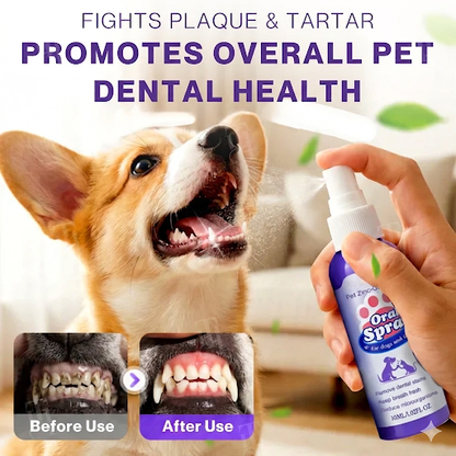 SKAVIX™ Advanced Pet Oral Spray | Fresher Breath, Plaque Biofilm & Gum Care — No Brushing