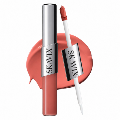 2-in-1 Dual-Look Lip Tint — Matte Velvet & Glass Gloss In One