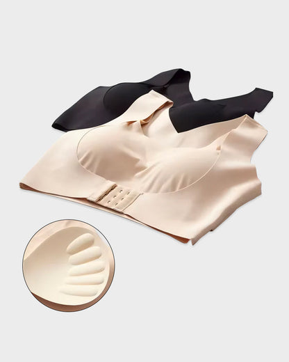 🔥LAST DAY PROMOTION - 50% OFF Front Closure Cross-Back Wireless Posture Bra
