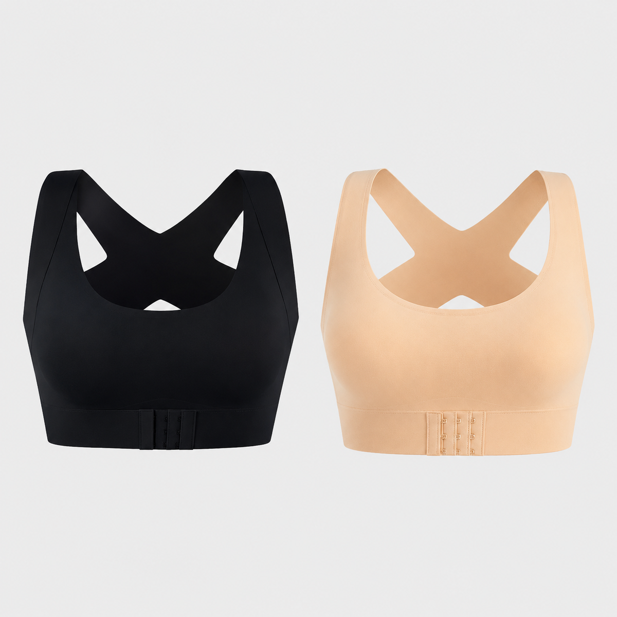 🔥LAST DAY PROMOTION - 50% OFF Front Closure Cross-Back Wireless Posture Bra